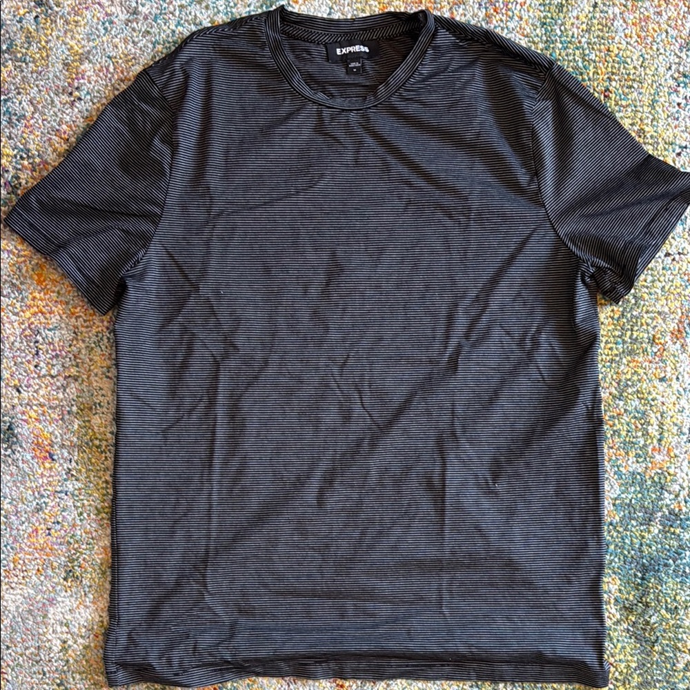 Express Striped Casual Shirt